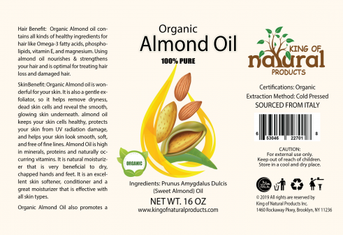 100% PURE SWEET ALMOND OIL