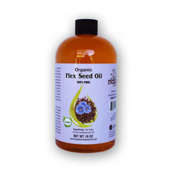 100% PURE FLAX SEED OIL
