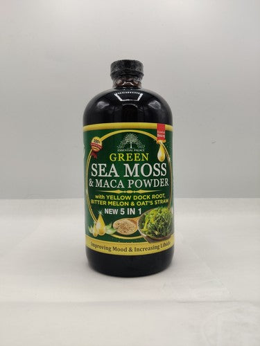 GREEN SEA MOSS & MACA POWDER BITTER | ESSENTIAL PALACE