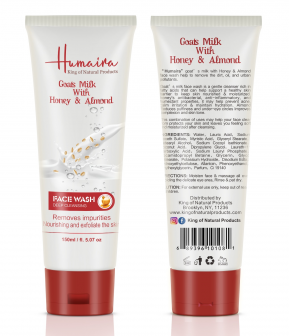 GOATS MILK WITH HONEY & ALMOND DEEP CLEANSING FACE WASH
