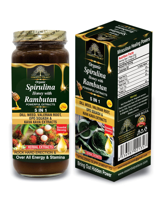 SPIRULINA HONEY WITH RAMBUTAN | ESSENTIAL PALACE