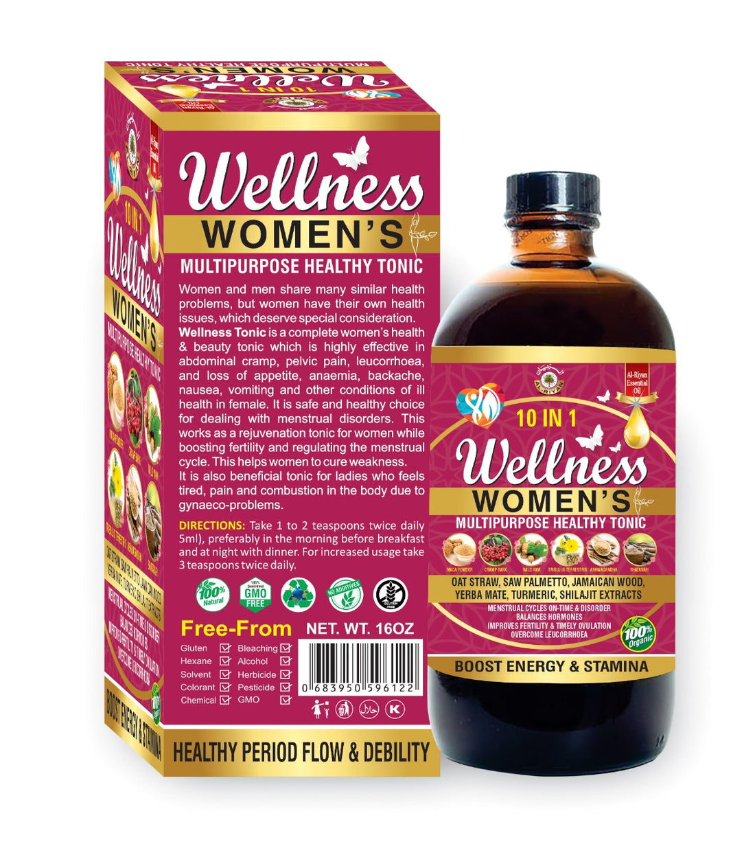 ORGANIC WOMAN WELLNESS BITTER | AL RIYAN