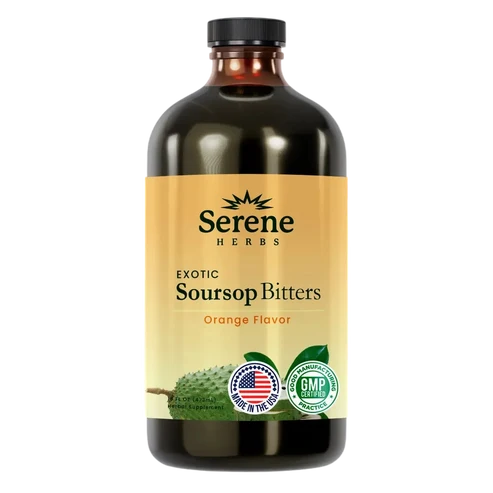 EXOTIC SOURSOP BITTERS | ORANGE FLAVOR | SERENE HERBS