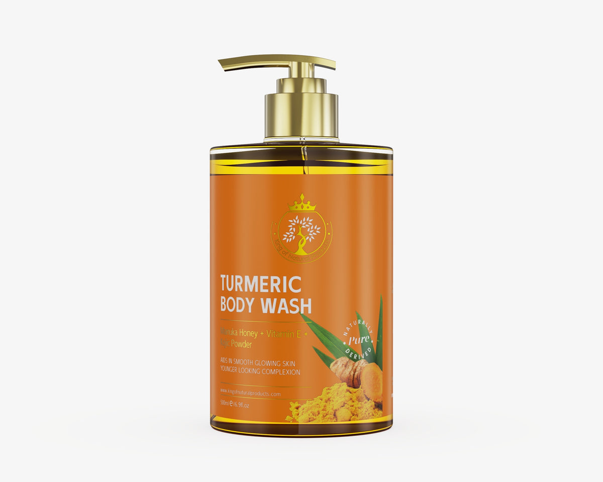 Wash Tumeric TURMERIC BODY WASH | 100% ORGANIC | KING OF NATURAL PRODUCTS