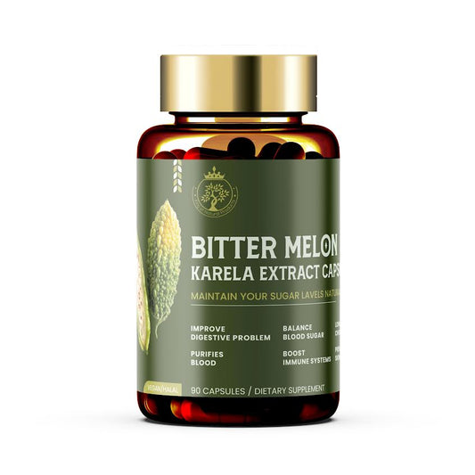 BITTER MELON CAPSULE | DIATARY SUPPLEMENT | 100% ORGANIC | VEGAN | HALAL