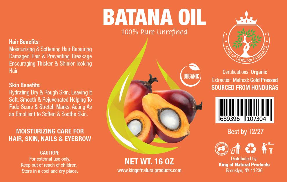 100% PURE BATANA OIL