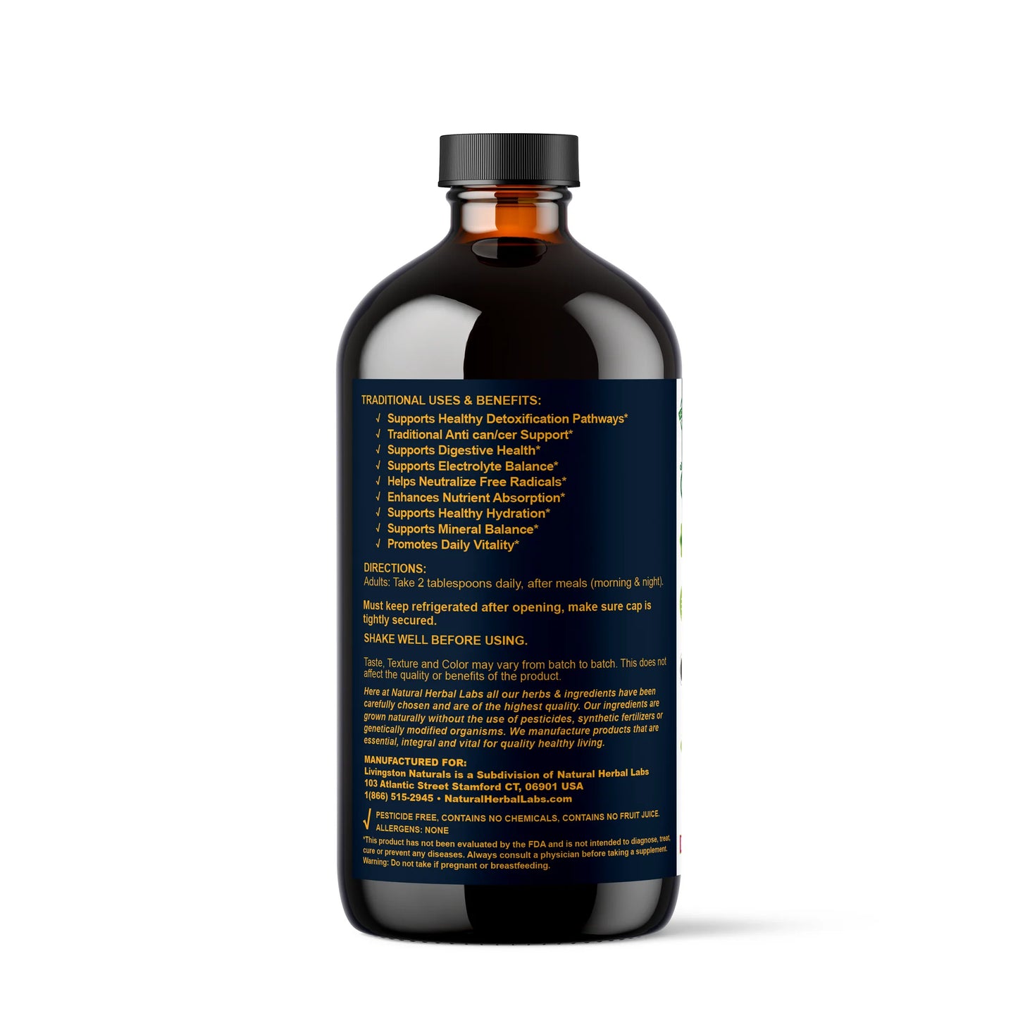 BAKING SODA & MOLASSES FORMULA | NATURAL HERBAL LABS