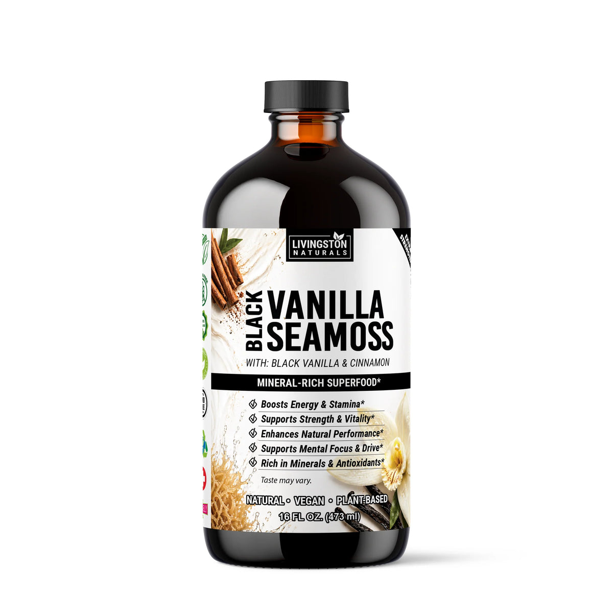 BLACK VANILLA SEAMOSS | NATURAL HERBAL LABS
