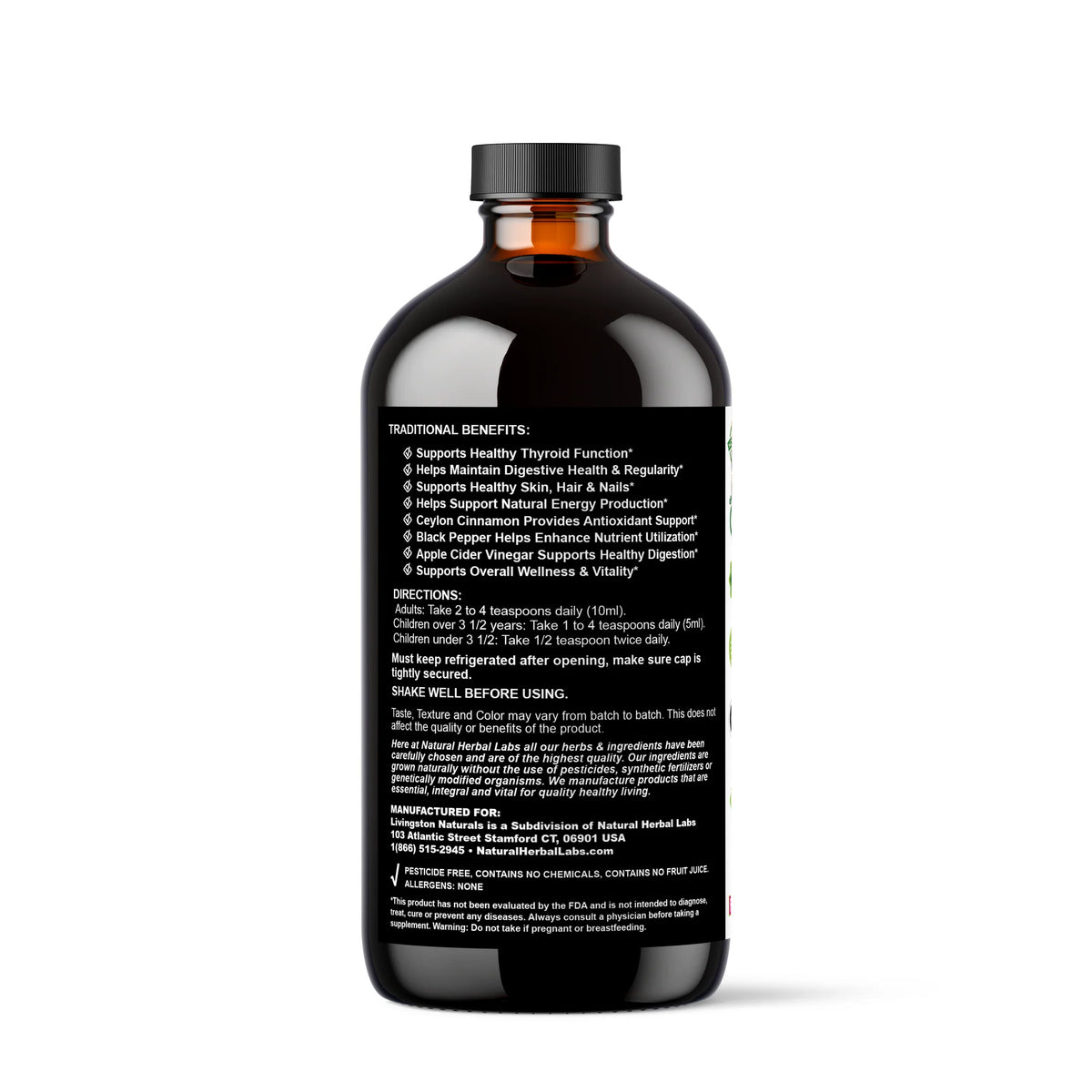 BLACK VANILLA SEAMOSS | NATURAL HERBAL LABS