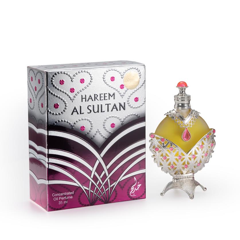 HAREEM AL SULTAN SILVER BY KHADLAJ. PURE CONCENTRATE OIL 35 ML