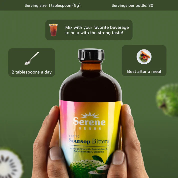 EXOTIC SOURSOP BITTERS | SERENE HERBS