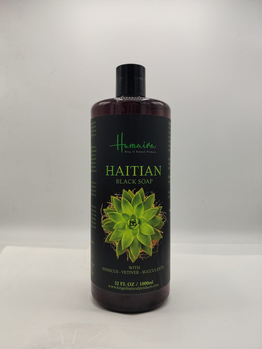 HAITIAN BLACK SOAP | 32 OZ | KING OF NATURAL PRODUCTS