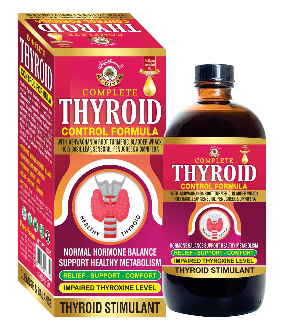 THYROID CONTROL FORMULA BITTER | AL RIYAN