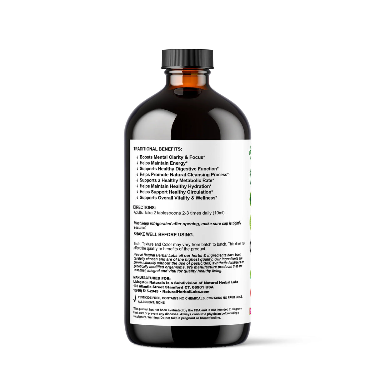 TRADITIONAL MASTER CLEANSE DETOX FORMULA | NATURAL HERBAL LABS