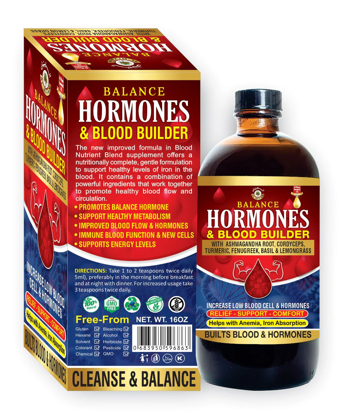 HORMONES & BLOOD BUILDER BITTER | AL RIYAN