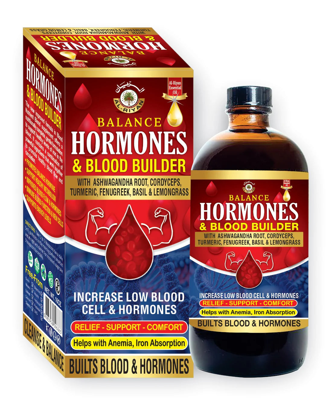 HORMONES & BLOOD BUILDER BITTER | AL RIYAN