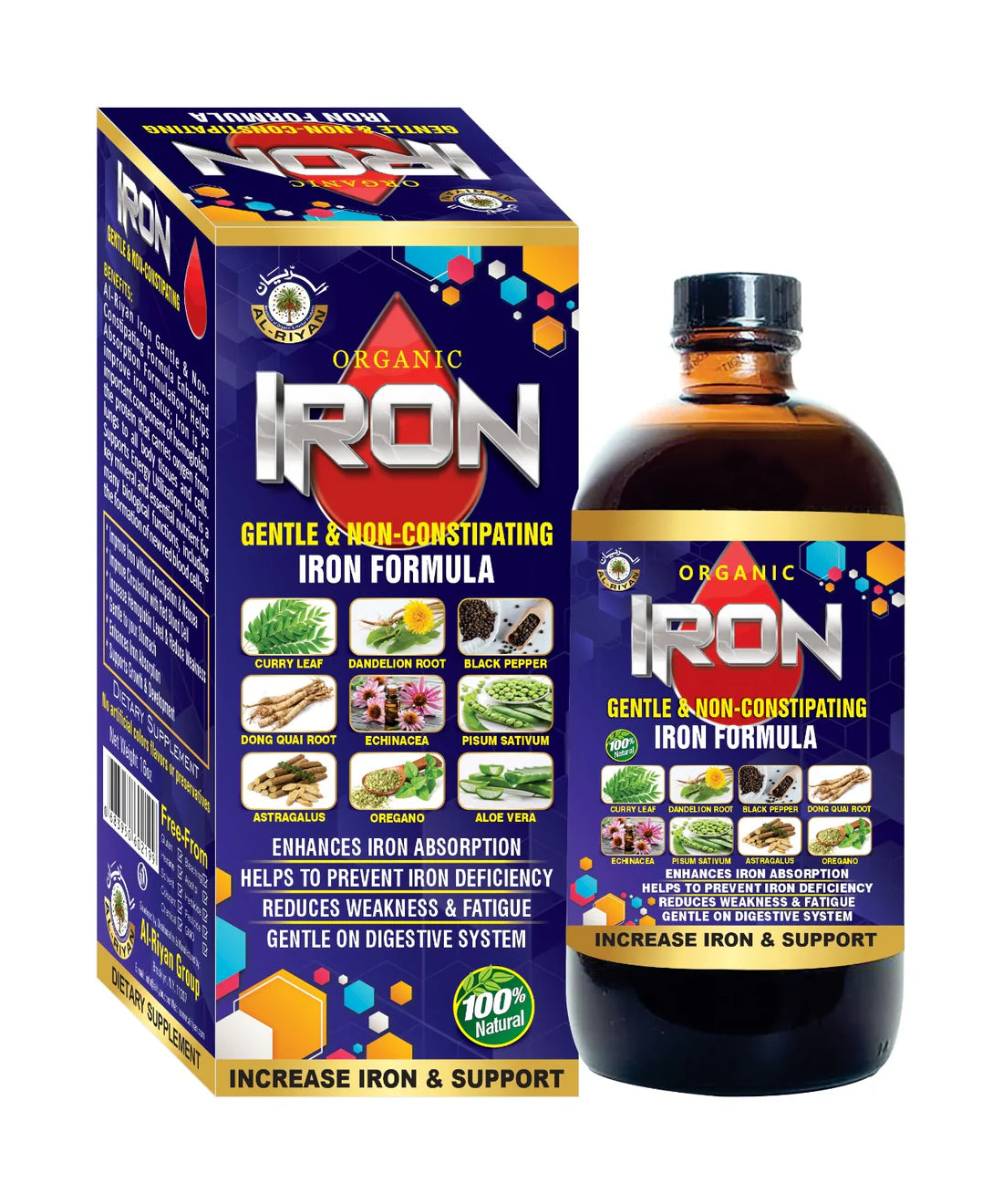IRON GENTLE & NON-CONSTIPATING FORMULA BITTER | AL RIYAN