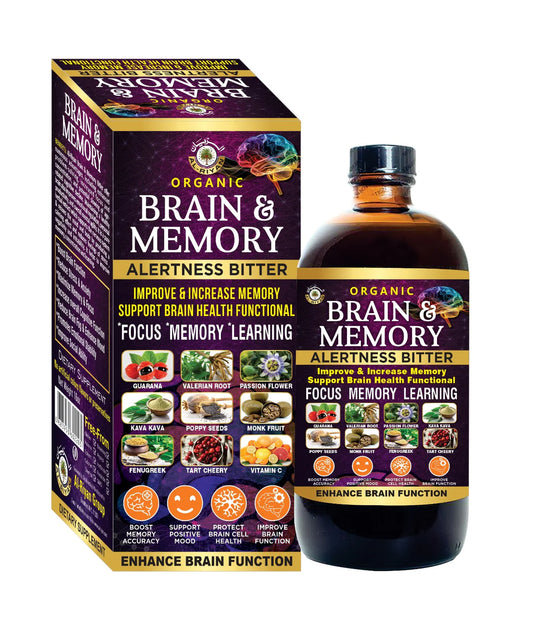 BRAIN & MEMORY ALERTNESS BITTER | AL RIYAN