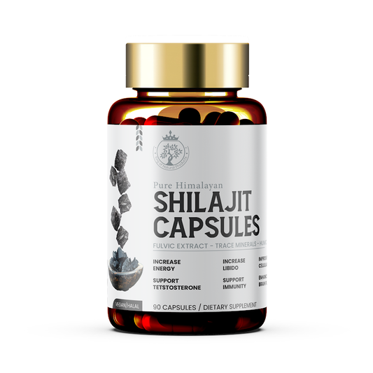 SHILAJIT CAPSULES | FULVIC EXTRACT | TRACE MINERALS | HUMIC EXTRACT