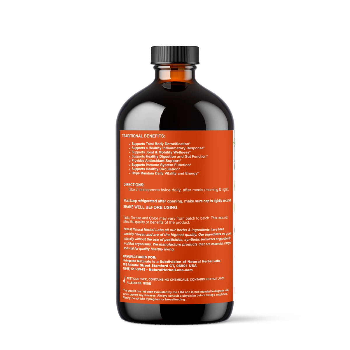 SOURSOP TURMERIC BITTERS | NATURAL HERBAL LABS