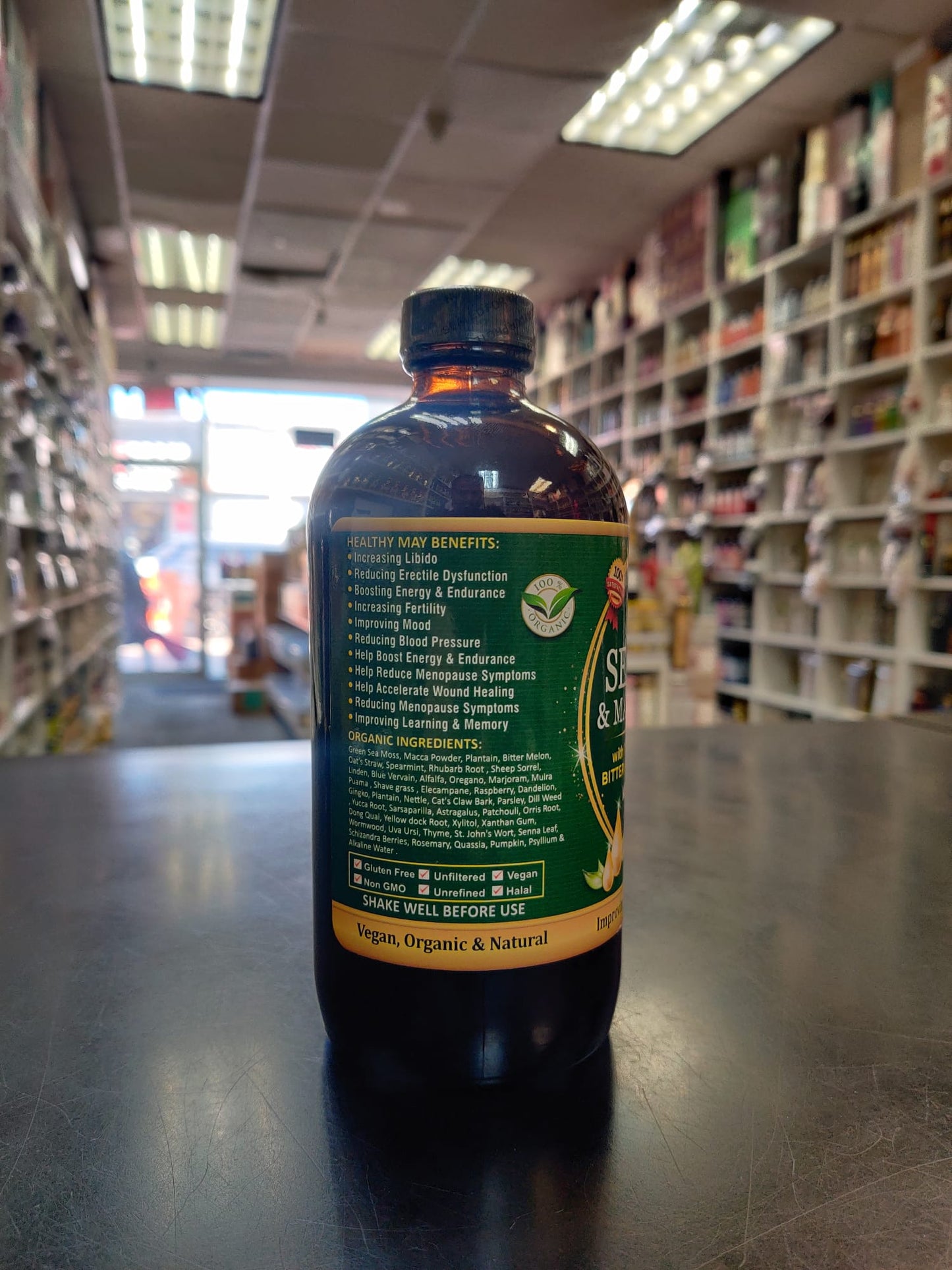 GREEN SEA MOSS & MACA POWDER | ESSENTIAL PALACE