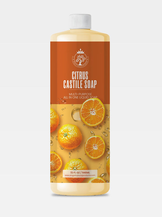 CITRUS CASTILE SOAP | 32 OZ | KING OF NATURAL PRODUCTS