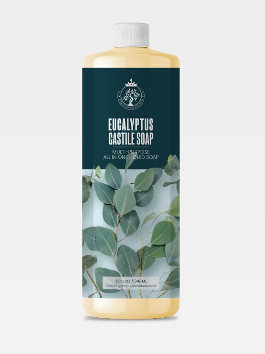 EUCALYPTUS CASTILE SOAP | 32 OZ | KING OF NATURAL PRODUCTS