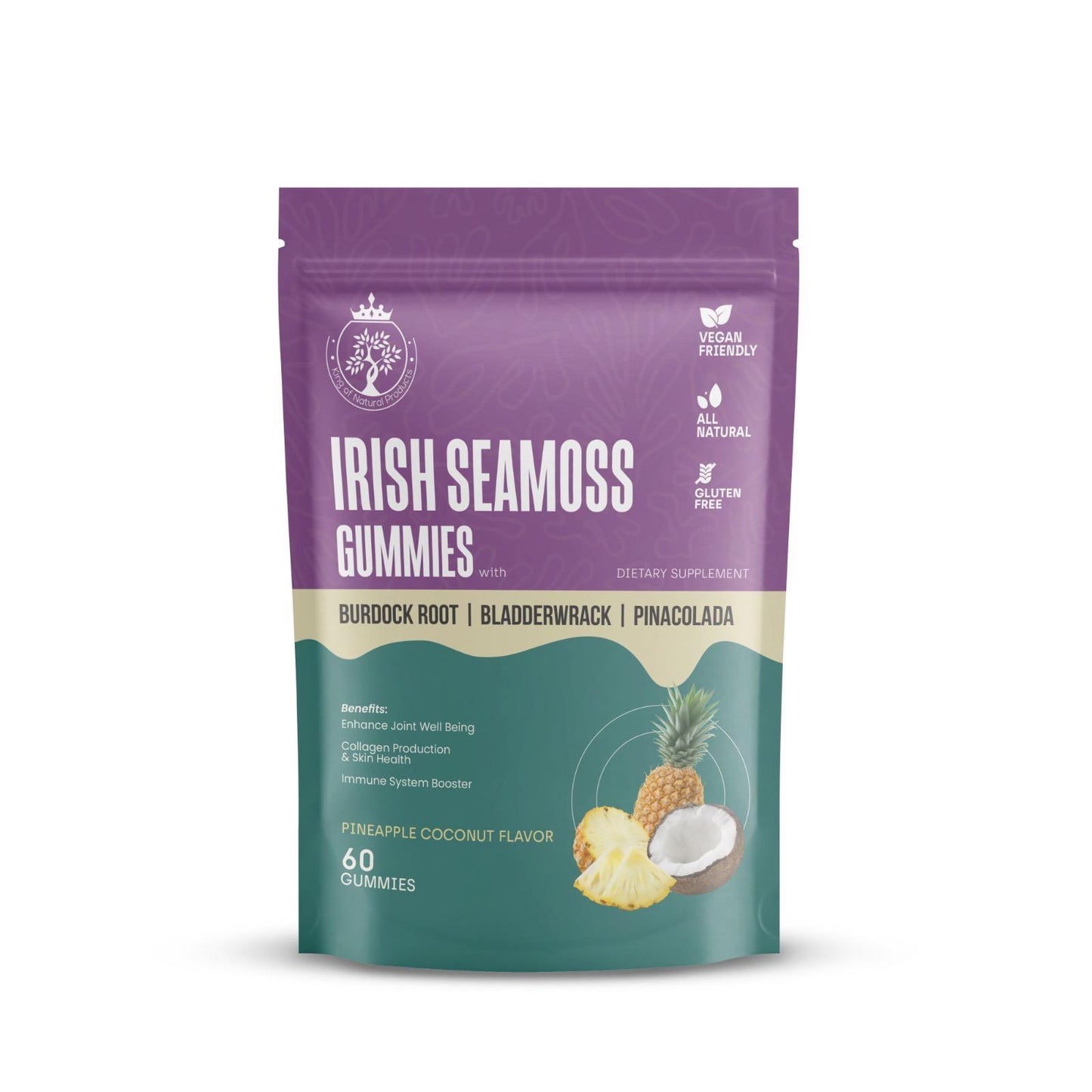 IRISH SEAMOSS | GUMMIES | DIATARY SUPPLEMENT | 100% ORGANIC