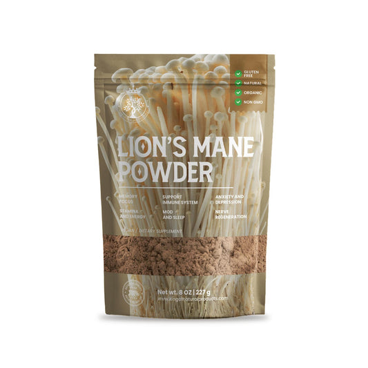 LION'S MANE POWDER | 8 Oz (227g) | King of Natural Products | 100% Pure
