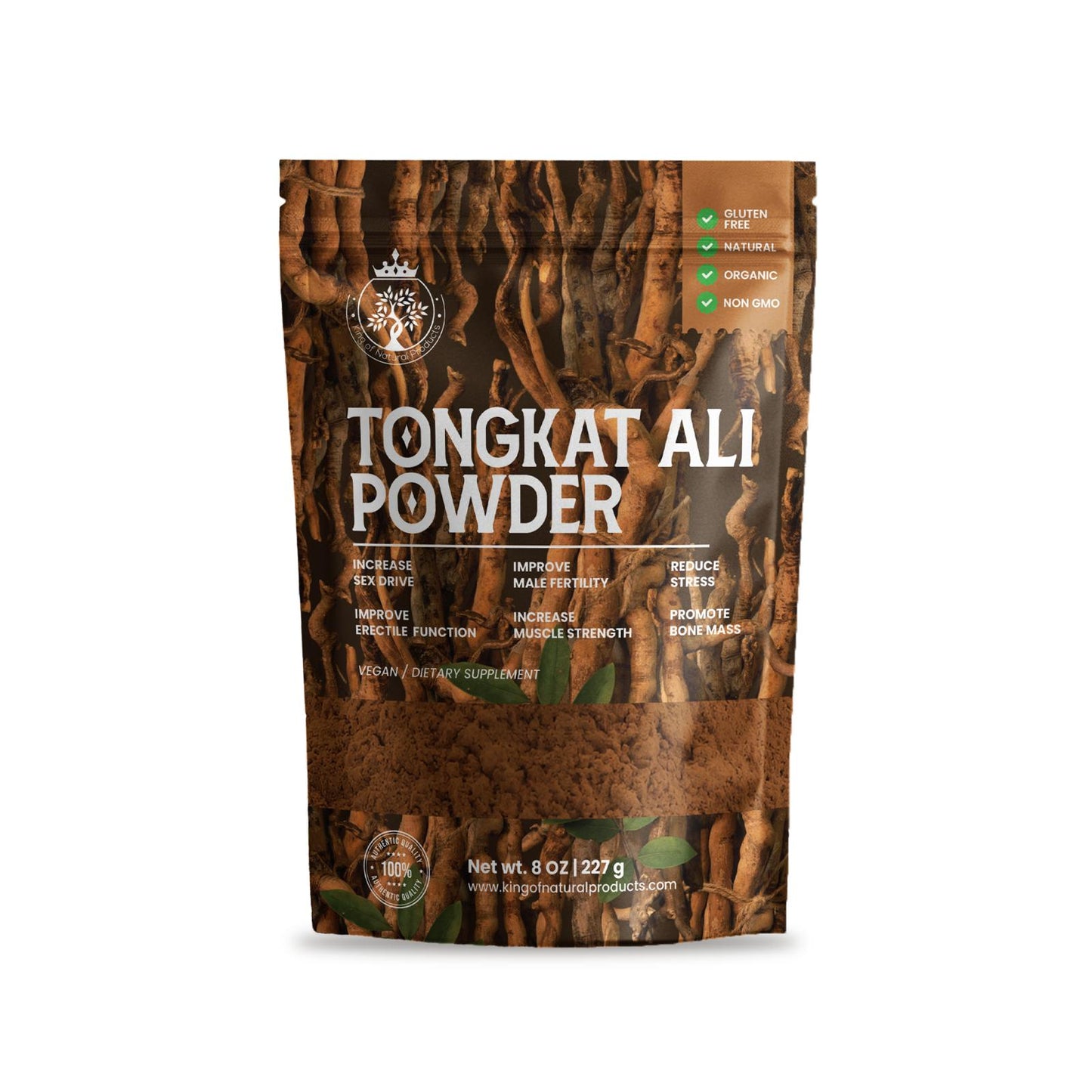 TONGKAT ALI POWDER | 8 Oz (227g) | King of Natural Products | 100% Pure