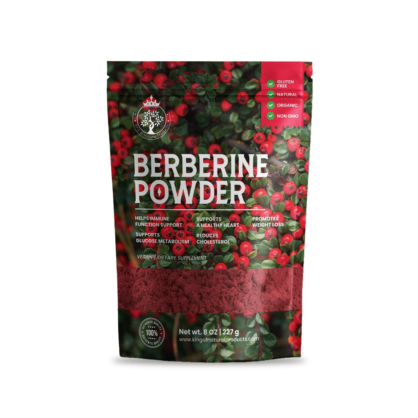 BERBERINE POWDER | 8 Oz (227g) | King of Natural Products | 100% Pure