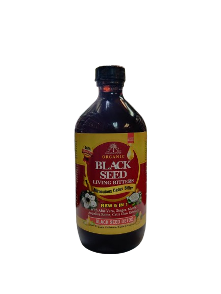 ORGANIC BLACK SEED LIVING BITTERS | ESSENTIAL PALACE