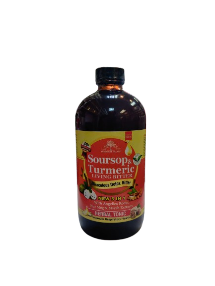 SOURSOP & TURMERIC LIVING BITTER | ESSENTIAL PALACE