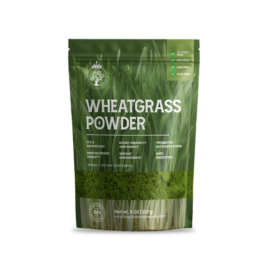 WHEAT GRASS POWDER | 8 Oz (227g) | King of Natural Products | 100% Pure
