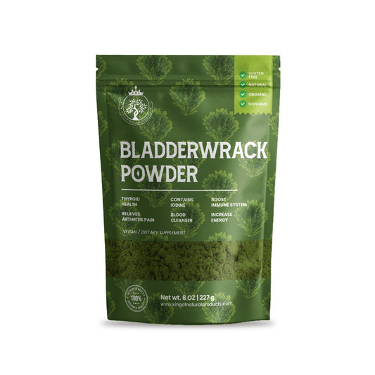 BLADDERWRACK ROOT POWDER | 8 Oz (227g) | King of Natural Products | 100% Pure
