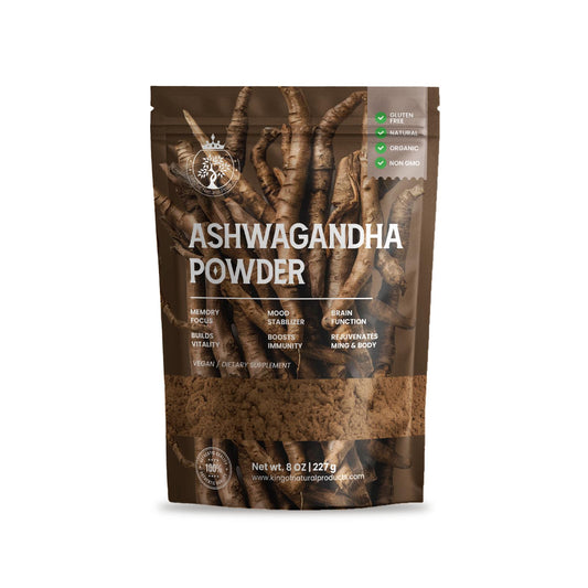 ASHWAGANHA POWDER | 8 Oz (227g) | King of Natural Products | 100% Pure