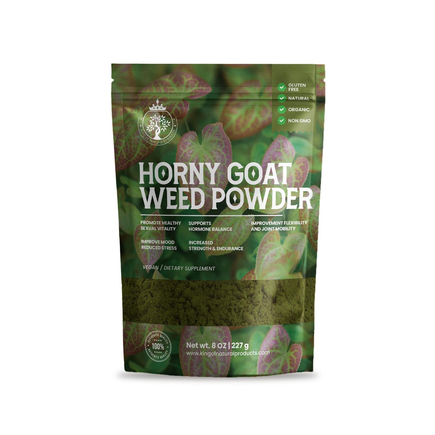HORNY GOAT POWDER | 8 Oz (227g) | King of Natural Products | 100% Pure