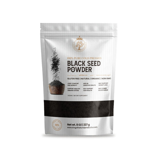 BLACK SEED POWDER | 8 Oz (227g) | King of Natural Products | 100% Pure