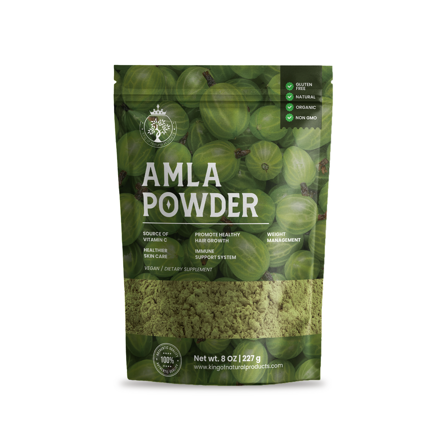AMLA POWDER | 8 Oz (227g) | King of Natural Products | 100% Pure