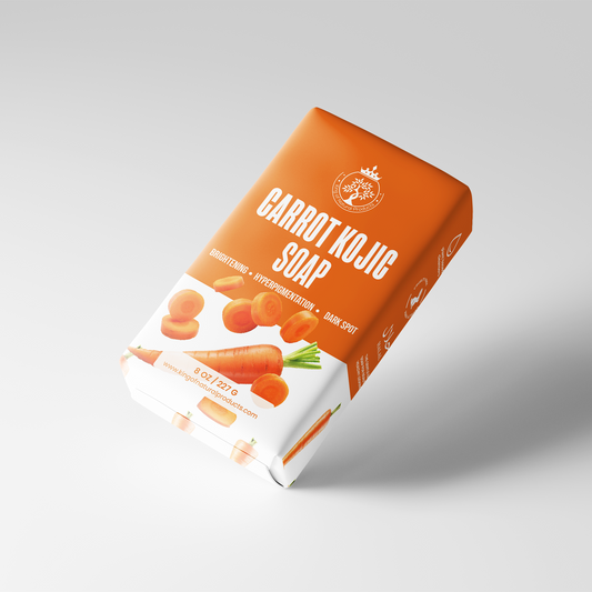 CARROT KOJIC SOAP | KING OF NATURAL PRODUCTS