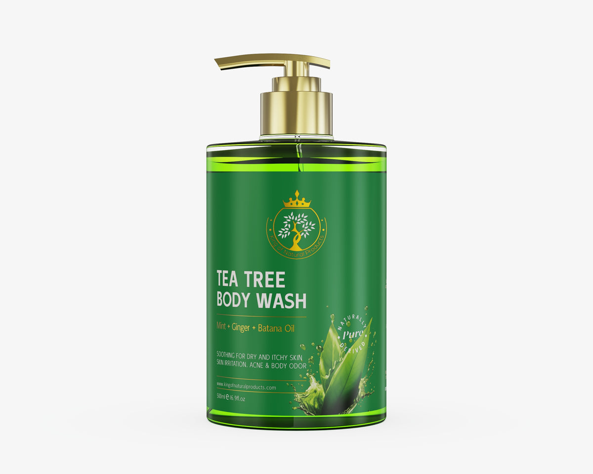 TEA TREE BODY WASH | 100% ORGANIC | KING OF NATURAL PRODUCTS