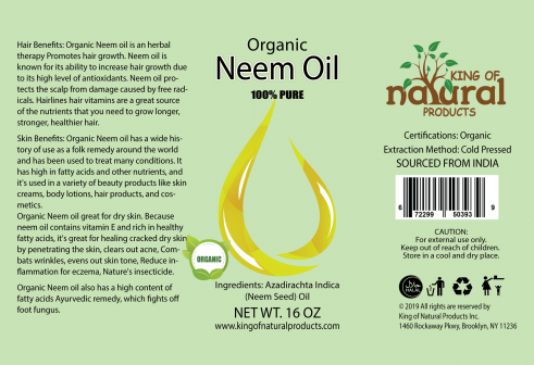 100% PURE NEEM OIL