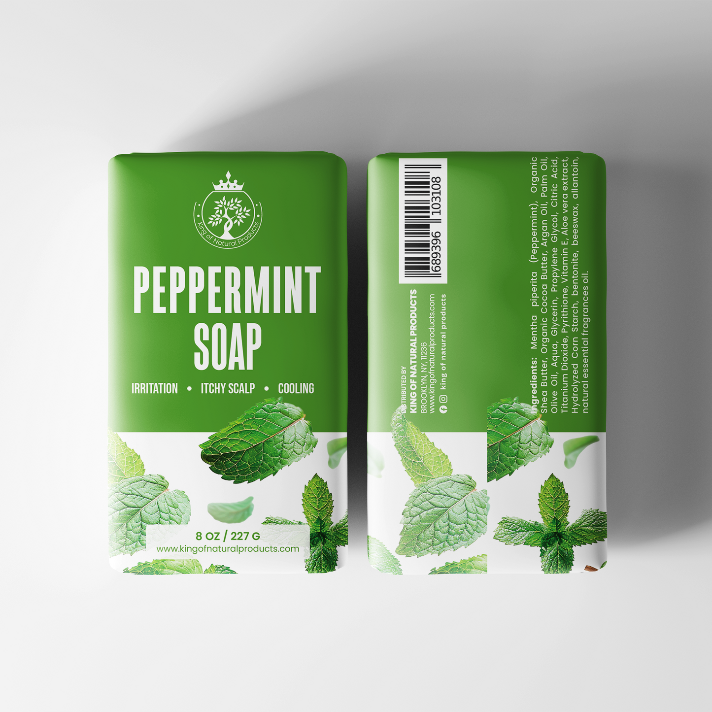 PEPPERMINT SOAP | KING OF NATURAL PRODUCTS